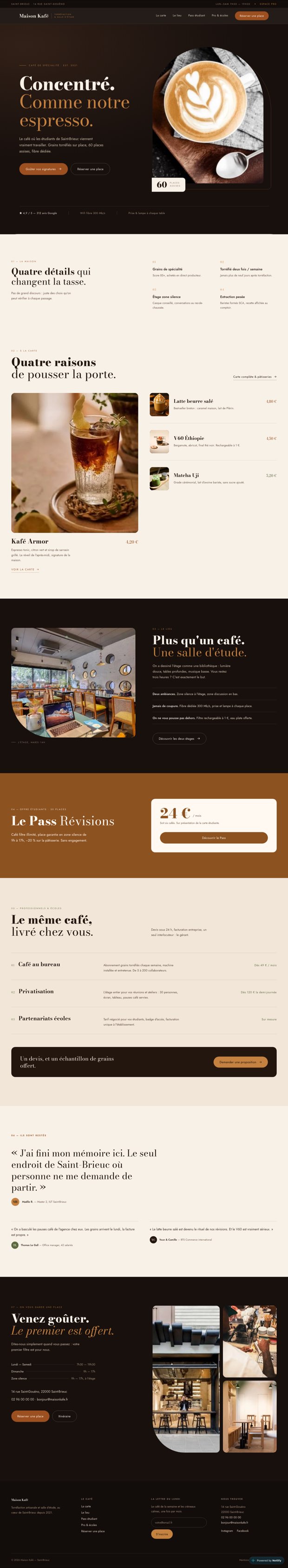 Maison Kafé, l'un des sites construits pour Novilys